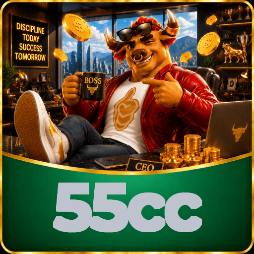 Logo 55cc Telegram Canal Oficial